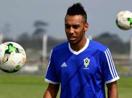 Aubameyang 'glided across the pitch' according to onlookers. AFP