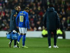 Neymar injured as Brazil beat Cameroon.