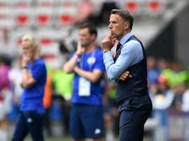 Neville's England face Argentina on Friday. AFP