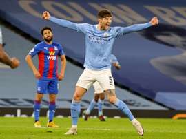 Stones scores twice as Man City cruise past Palace. AFP
