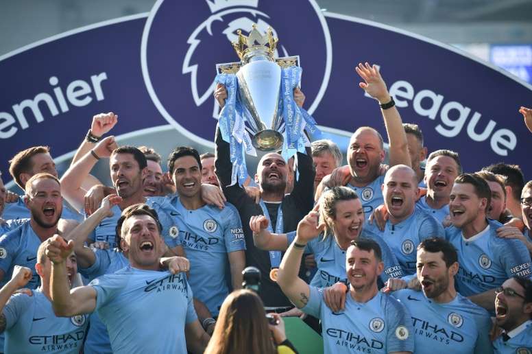 Manchester Citys two-season ban from European competitions was lifted. AFP