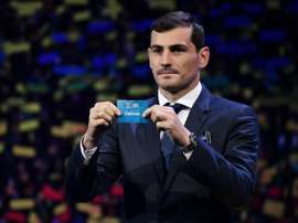 Casillas will run for the Spanish FA presidency. AFP