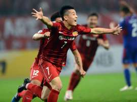 Oscar has labelled Wu Lei 'China's Maradona'. AFP