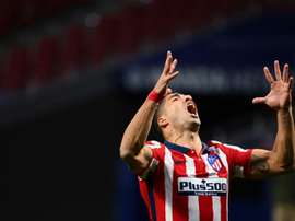 Luis Suarez has scored five goals in nine games since joining Atletico Madrid. AFP