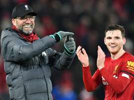 Liverpool are 16 points clear. AFP
