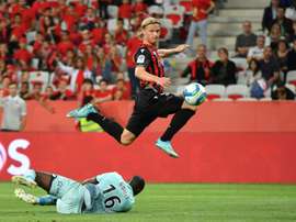 Dolberg de retour face à Bordeaux. AFP