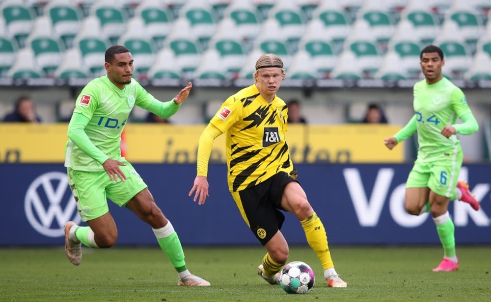 Chelsea are going all out for Erling Haaland. AFP