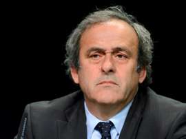 Michel Platini in hot water again. AFP