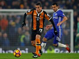 Chelsea reçoit Hull. AFP