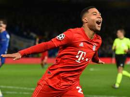 Serge Gnabry starred in Bayern's comprehensive victory at Stamford Bridge. AFP