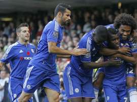 Ramires left Chelsea for China. AFP