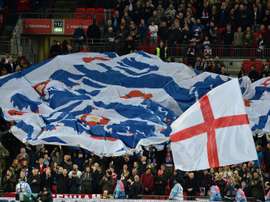 Football fans skills could appear on the big screen at Wembley. AFP