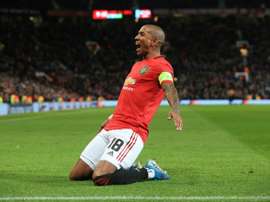 Solskjaer confirme le départ de Young à l'Inter. AFP
