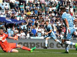 La Lazio tiene un gran balance en casa ante la Sampdoria. AFP