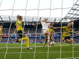 USA took the lead early on. AFP