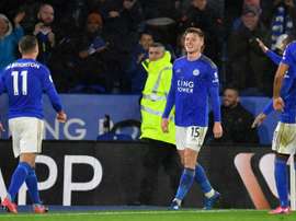 Klopp vise un joueur de Leicester. afp