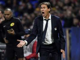Rudi Garcia finally got a win for Lyon in his third game in charge. AFP