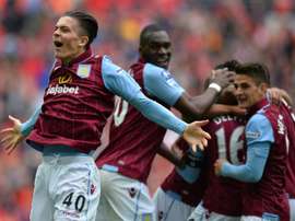 Aston Villa remporte la première manche. AFP/Archive