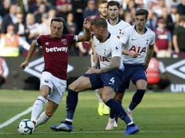 West Ham has extended the contract of captain Mark Noble. AFP
