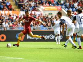 Cristante put Roma two goals to the good. AFP