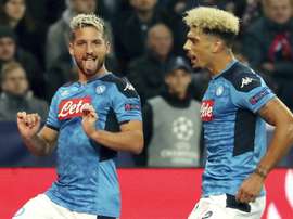 Mertens proche de prolonger avec Naples. AFP