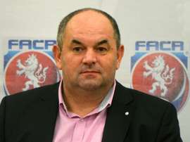 Czech Football Association President Miroslav Pelta