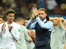 'Hugely excited' England boss Southgate cools Man Utd talk.