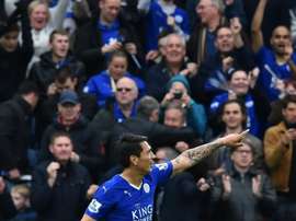 Ulloa lifted the Premier League trophy with Leicester last season. BeSoccer