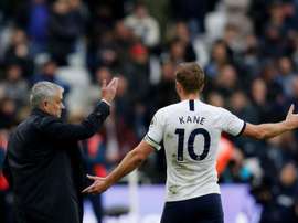 Harry Kane é especulado como a segunda opção para o ataque do Real Madrid. AFP