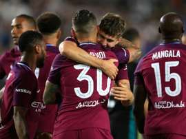 Mangala is determined to take his Manchester City chance. AFP