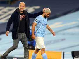 Guardiola continues to back Aguero over female linesman incident. AFP
