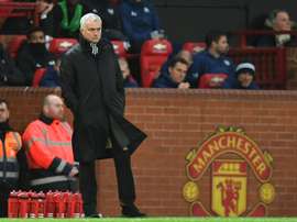 Praise for Mourinho, dig for Manchester United. AFP
