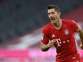 Lewandowski fait encore mieux que son début de saison passée. AFP