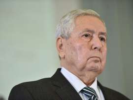 Algeria's interim president Abdelkader Bensalah. AFP