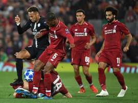 Liverpool left it late. AFP