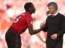 Solskjaer responde aos ataques de Raiola. AFP