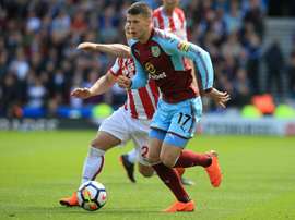 Burnley are back in European football for the first time in 51 years. AFP