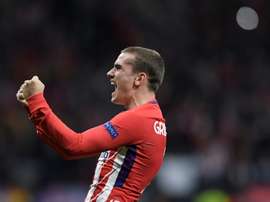 Griezmann is expected to join in the summer. AFP
