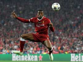 Wijnaldum et Liverpool font un début de saison parfait. AFP