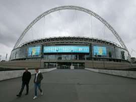 Spurs could be in Wembley for the rest of the season. AFP