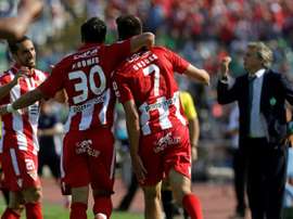 Guedes scored both goals for Aves as they claimed the Portuguese Cup. AFP
