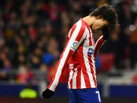 L'absence de Joao Felix contre Liverpool se confirme. AFP
