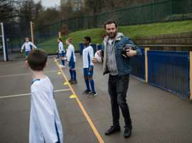 Mata's charity has been supported by the Danish Superleague side. AFP