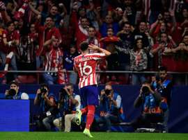 Herrera de retour à l'entraînement après avoir été un référent national. AFP