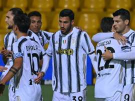 Juve drew. AFP