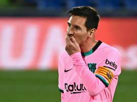 Pode ter chegado a hora de Messi descansar. AFP