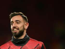 Bruno Fernandes started to cry when he knew he would sign for United. AFP