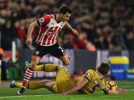 Jogador tem estado em destaque no Southampton. AFP