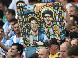 Josep Maria Minguella has spoken about Maradona's time at Barcelona. AFP