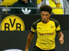 Jadon Sancho is among a small group of english talents with bright futures in the game. AFP